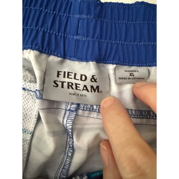 Field and Stream Shorts Womens Size XL Multi-Color Striped Swim Fishing Casual - Picture 6 of 6